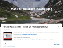 Tablet Screenshot of mahir-quluzade.com